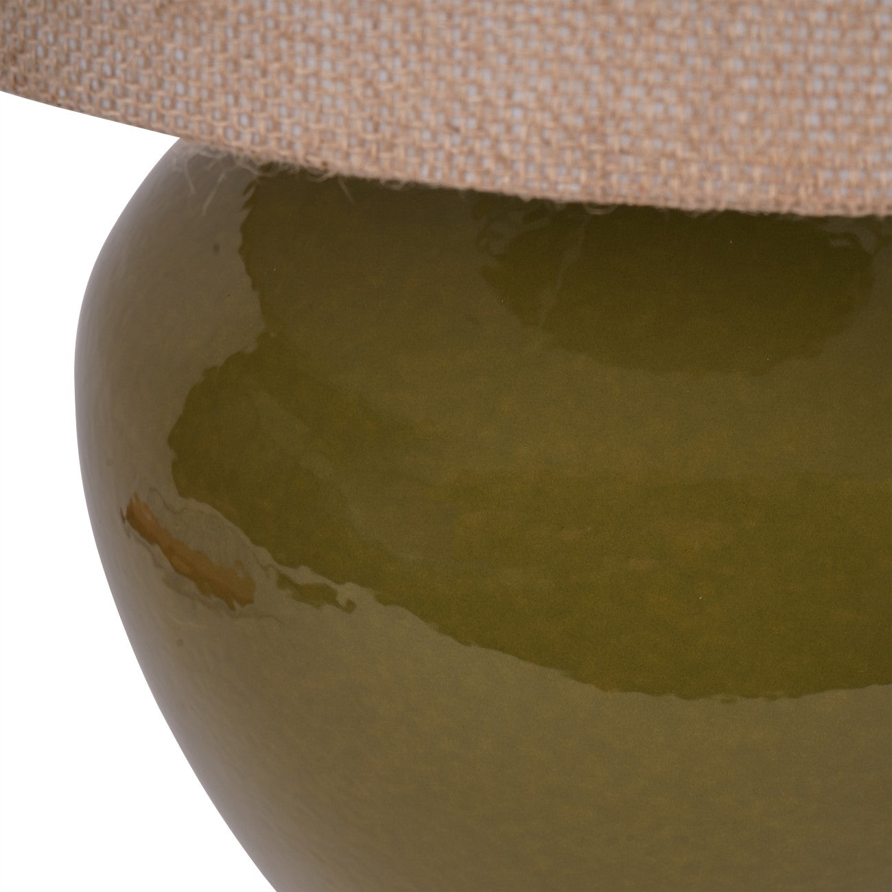 Aubrey Green Ceramic Table Lamp | Large - CLEARANCE